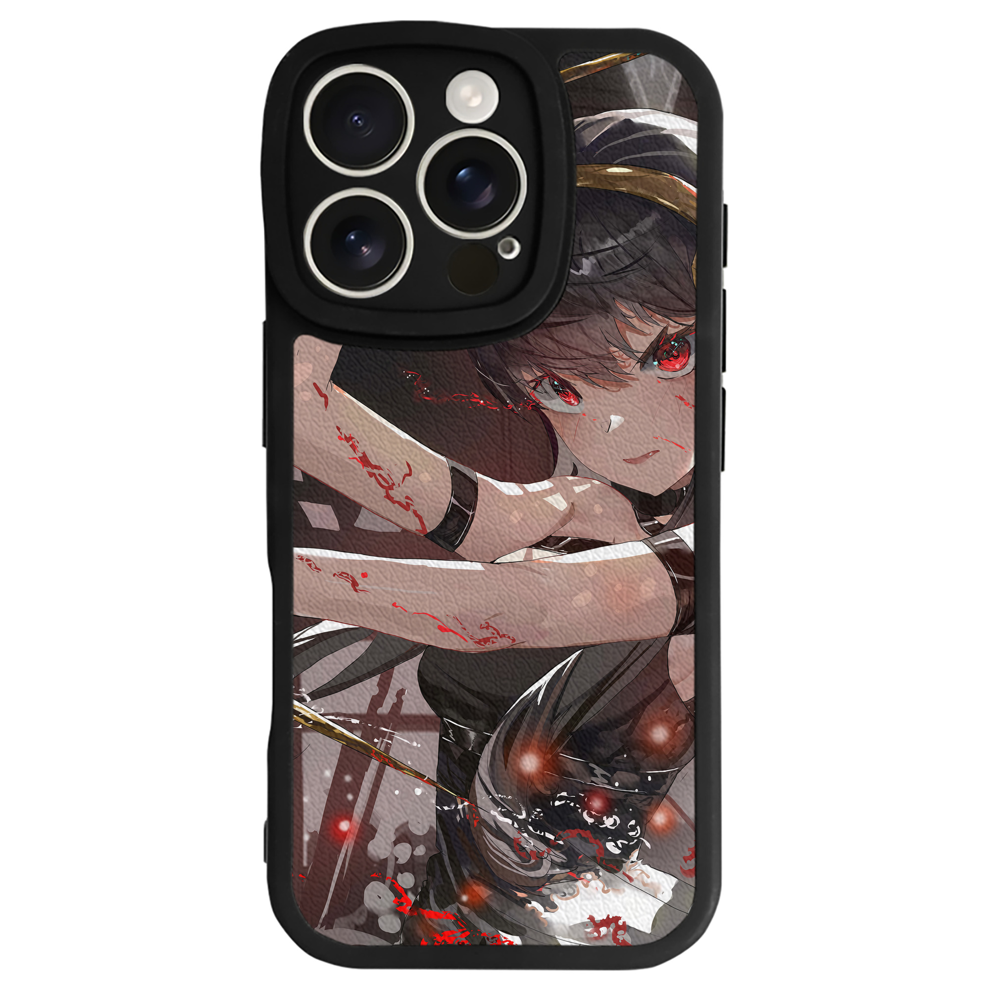 （画像用） SPY×FAMILY间谍家家酒 【iPhone 16シリーズ対応】シリコンスマホケース（レザー調） 材質：シリコン
